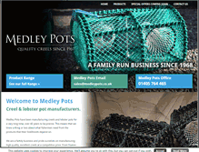 Tablet Screenshot of medleypots.co.uk